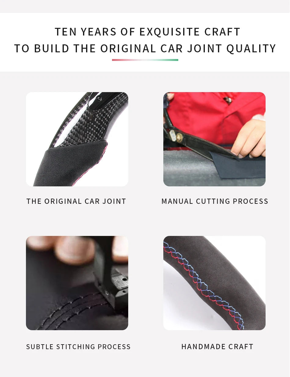 Carbon Fiber LED Steering Wheel Fit For Subaru stt/sti/ wrx 86 brz 2015-2021 Itlay Alcantara