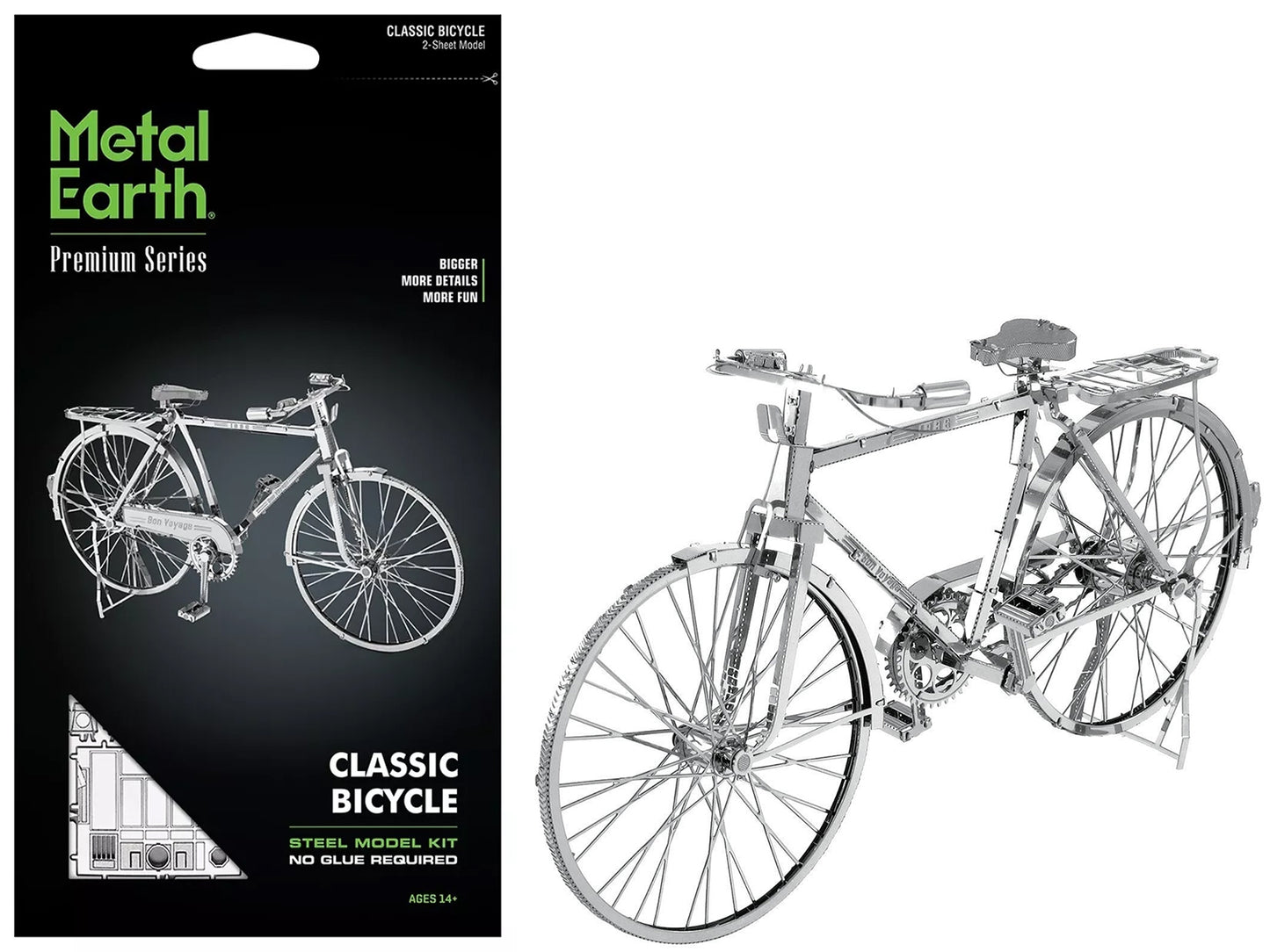 Model Kit Classic Bicycle "Bon Voyage" (Challenging Difficulty) - Premium Model Kits(To Built) from Metal Earth - Just $35.09! Shop now at Rapidvehicles