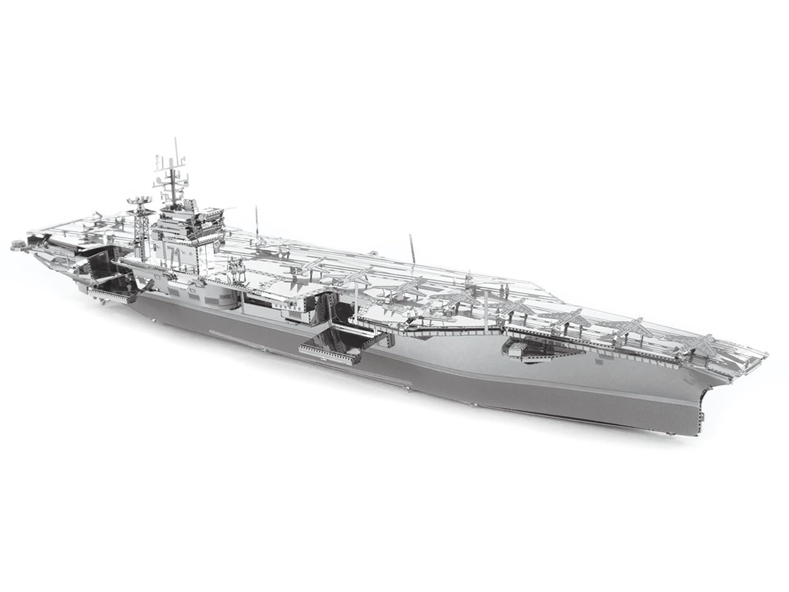 Model Kit USS Theodore Roosevelt CVN-71 Aircraft Carrier (Expert Difficulty) Steel Model by Metal Earth