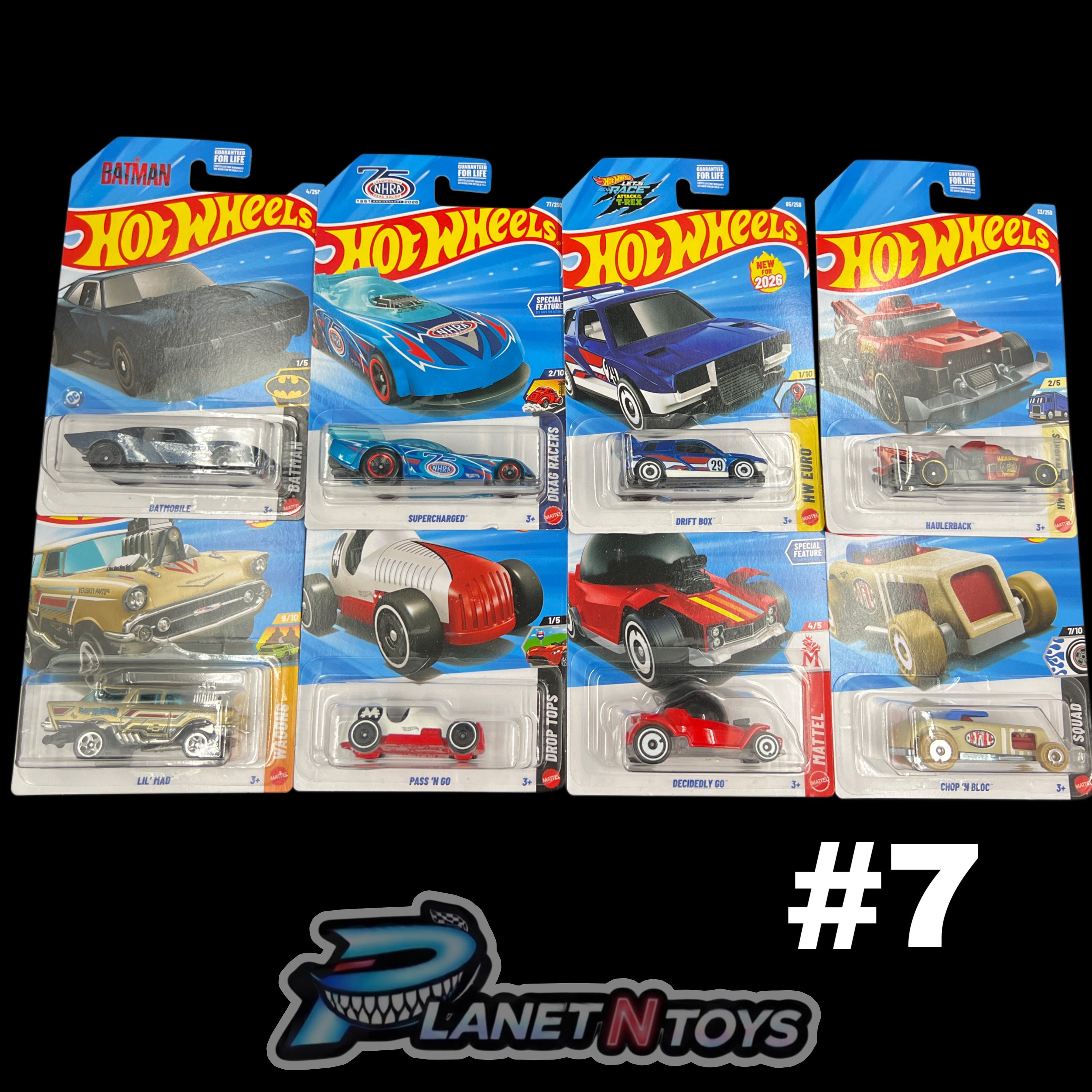 Hot Wheels Fantasy Cars Bundle