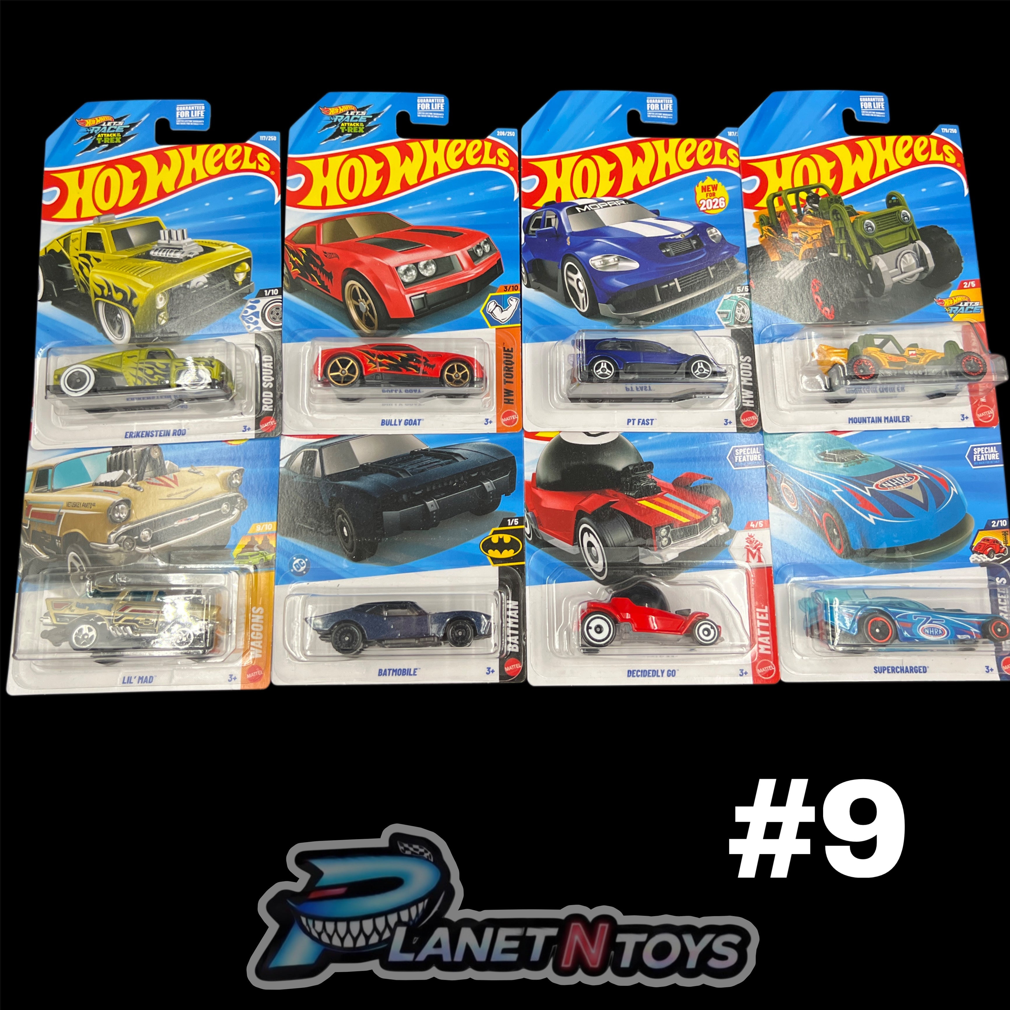 Hot Wheels Fantasy Cars Bundle