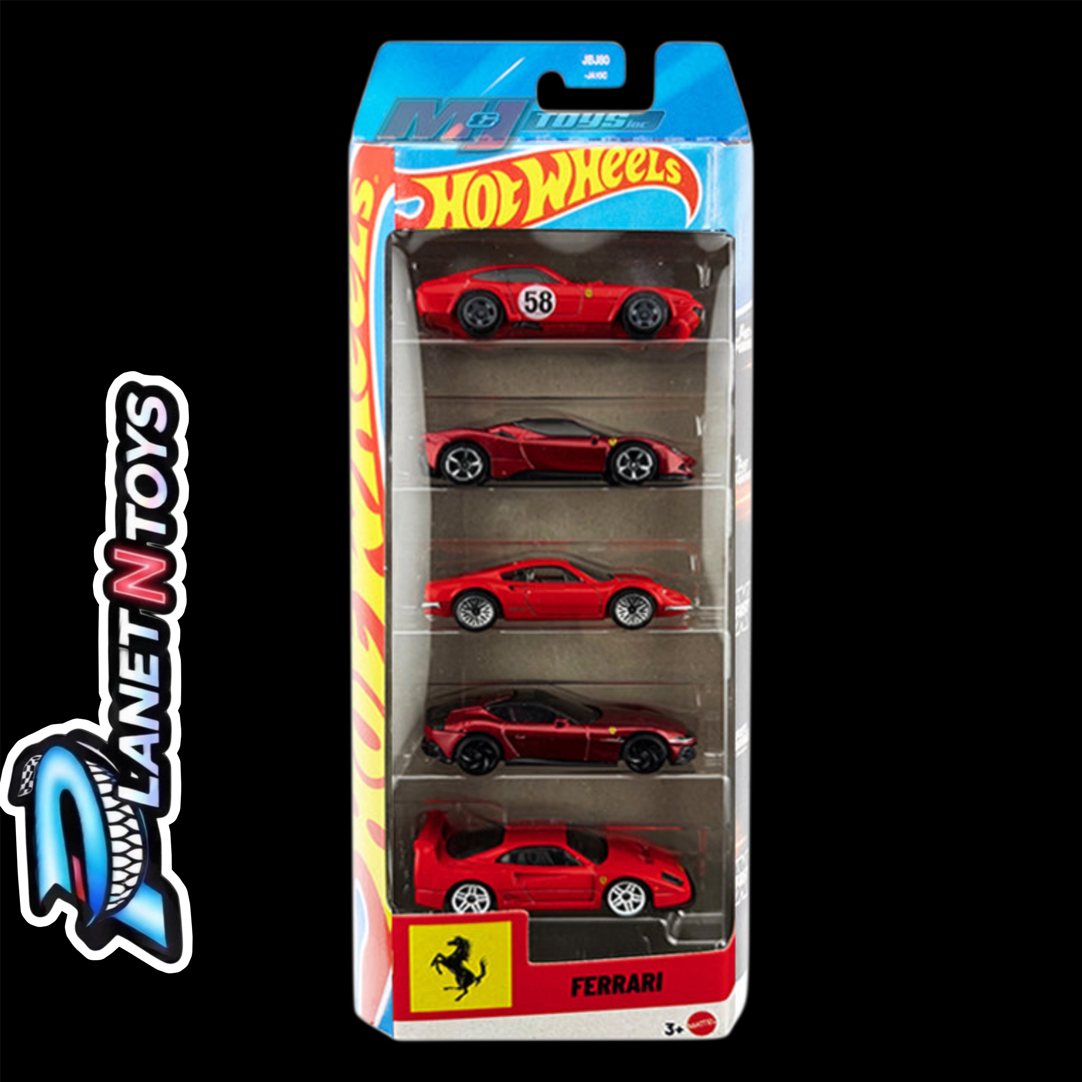 Hot Wheels / matchbox 5-cars Pack Assorted (Nissan, F1, Fast & Furious, Nightburnerz, Motor Show, & More)