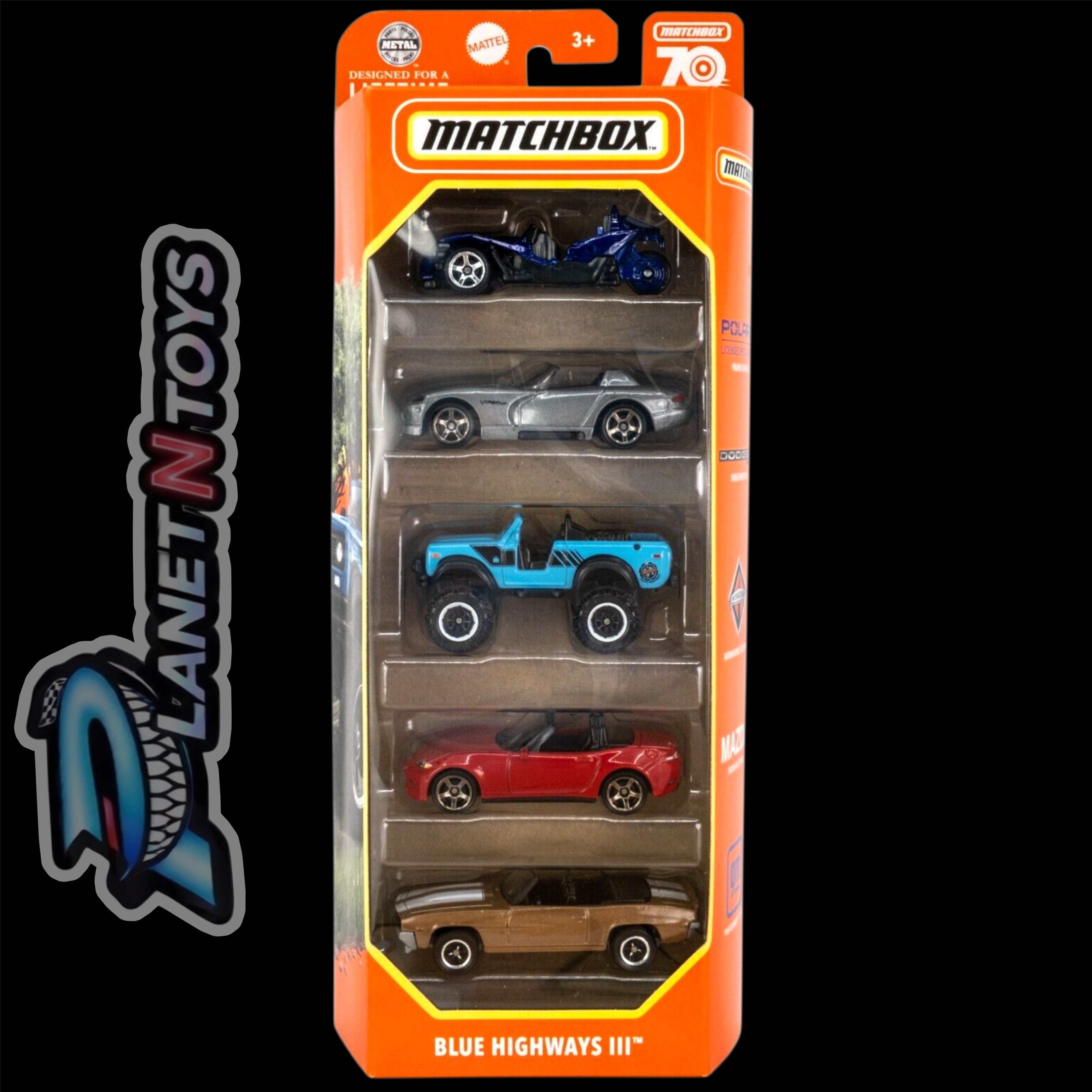 Hot Wheels / matchbox 5-cars Pack Assorted (Nissan, F1, Fast & Furious, Nightburnerz, Motor Show, & More)