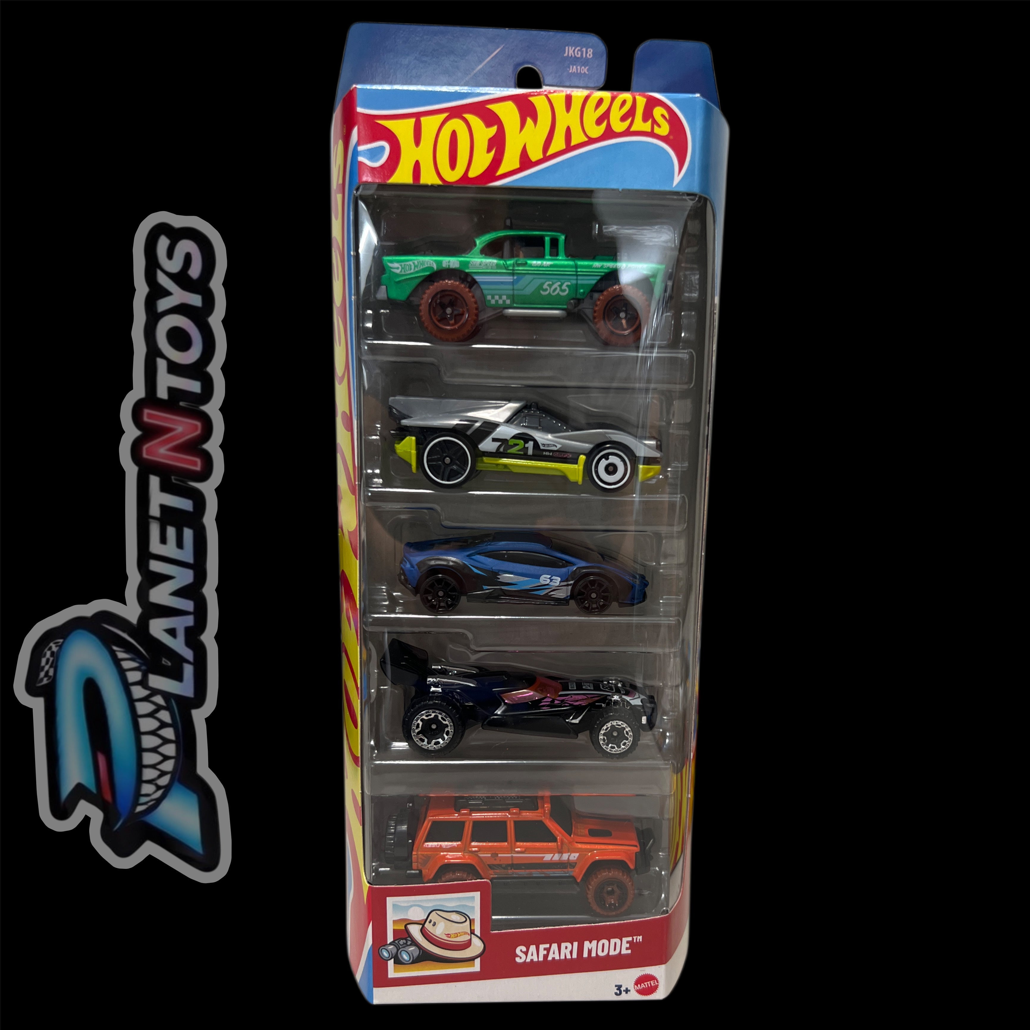 Hot Wheels / matchbox 5-cars Pack Assorted (Nissan, F1, Fast & Furious, Nightburnerz, Motor Show, & More)