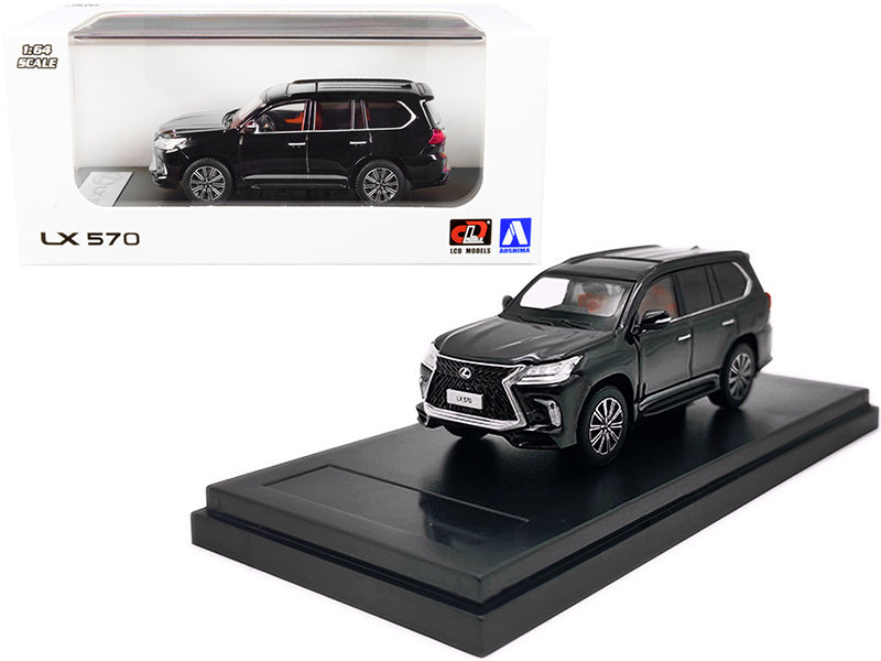 Lexus LX570 with Sunroof Black 1/64 Diecast Model Car by LCD - Premium  from Rapidvehicles - Just $41.39! Shop now at Rapidvehicles