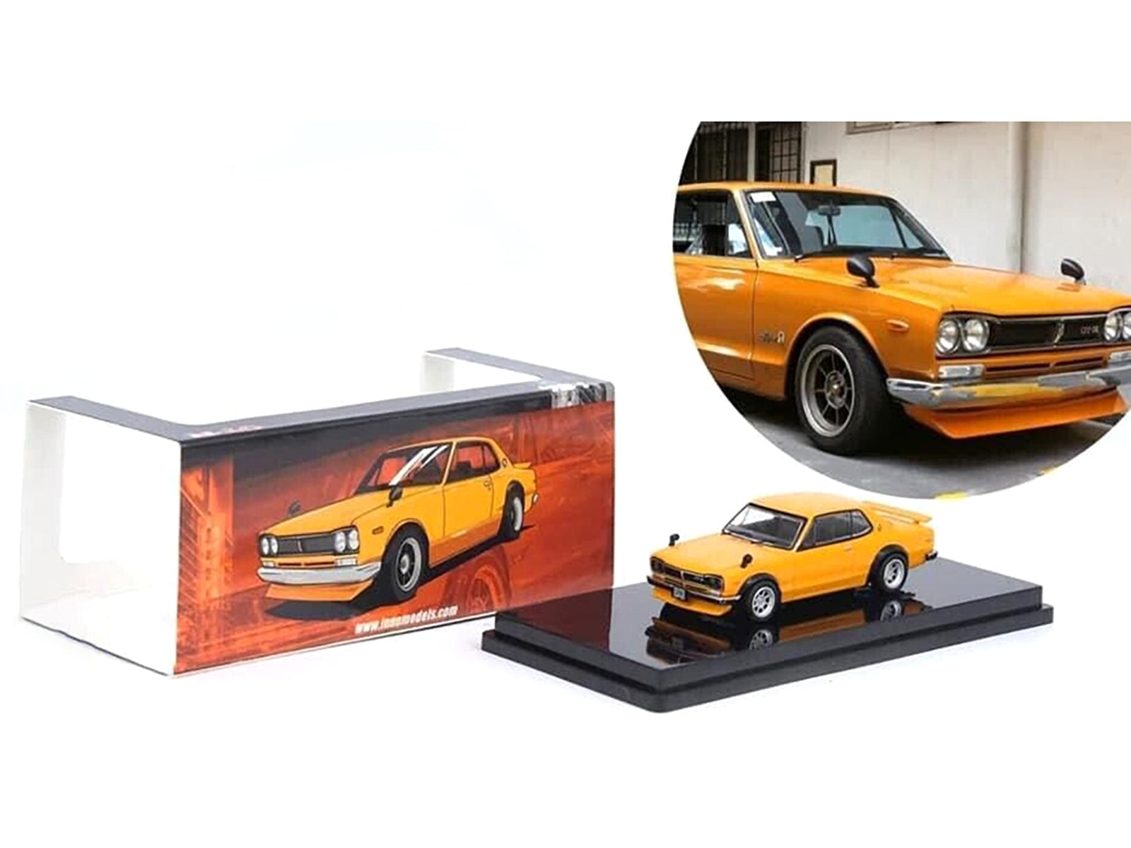 Nissan Skyline 2000 GT-R (KPGC10) RHD (Right Hand Drive) Orange "Malaysia Diecast Expo Event Edition" (2023) 1/64 Diecast Model Car by Inno Models - Premium Nissan Models from Inno Models - Just $40.99! Shop now at Rapidvehicles