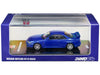 Nissan Skyline GT-R (R33) RHD (Right Hand Drive) Bayside Blue Metallic 1/64 Diecast Model Car by Inno Models - Premium Nissan Models from Inno Models - Just $39.99! Shop now at Rapidvehicles