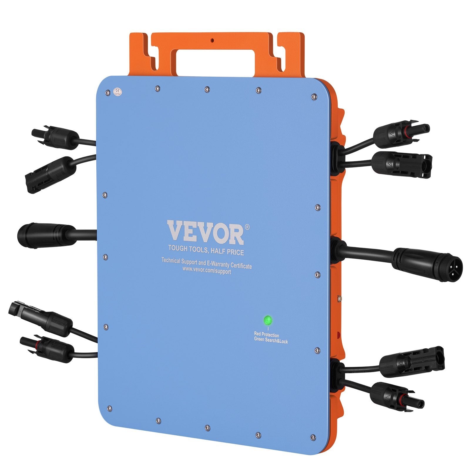 VEVOR Solar Grid Tie Micro Inverter, 1200W, Solar Micro Inverter, IP67 Waterproof Aluminum Alloy Solar Power Grid Tie Inverter DC18-50V Operating Voltage with APP Wifi Antenna Power Cord, for Solar Pa - Premium Grid Tie Solar Inverter from VEVOR - Just $259.99! Shop now at Rapidvehicles