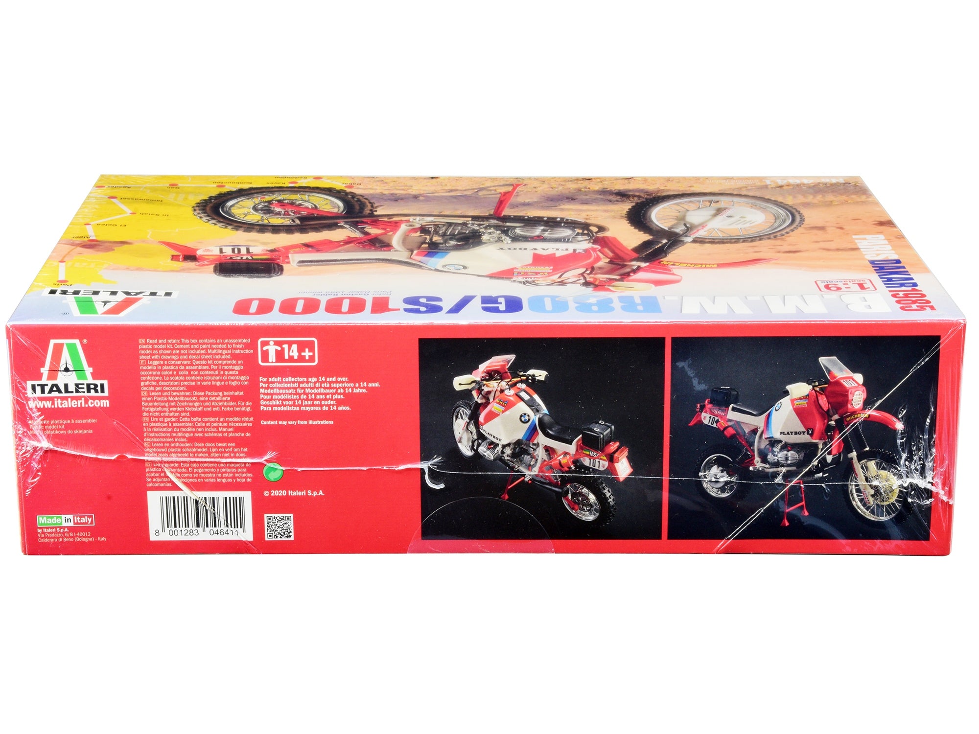 Skill 5 Model Kit BMW R80 G/S 1000 #101 Motorcycle Gaston Rahier Winner "Paris-Dakar" (1985) 1/9 Scale Model by Italeri - Premium Model Kits(To Built) from Italeri - Just $129.99! Shop now at Rapidvehicles