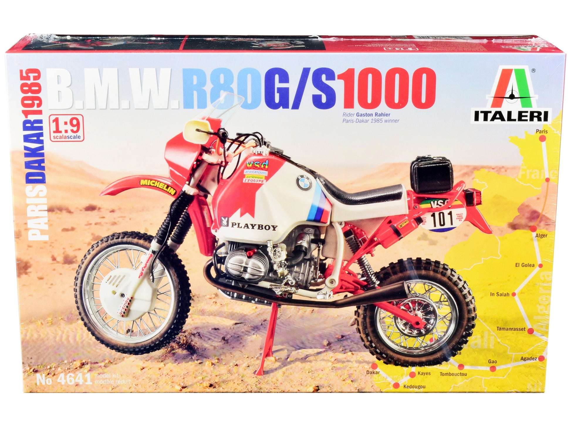 Skill 5 Model Kit BMW R80 G/S 1000 #101 Motorcycle Gaston Rahier - Premium Model Kits(To Built) from Italeri - Just $136.79! Shop now at Rapidvehicles