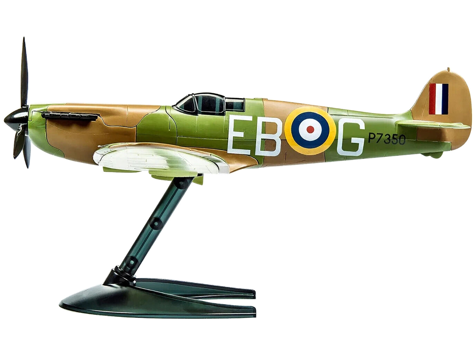 Skill 1 Model Kit Spitfire Snap Together Painted Plastic Model Airplane Kit by Airfix Quickbuild - Premium Airfix Quickbuild Snap On Models from Airfix Quickbuild - Just $37.99! Shop now at Rapidvehicles