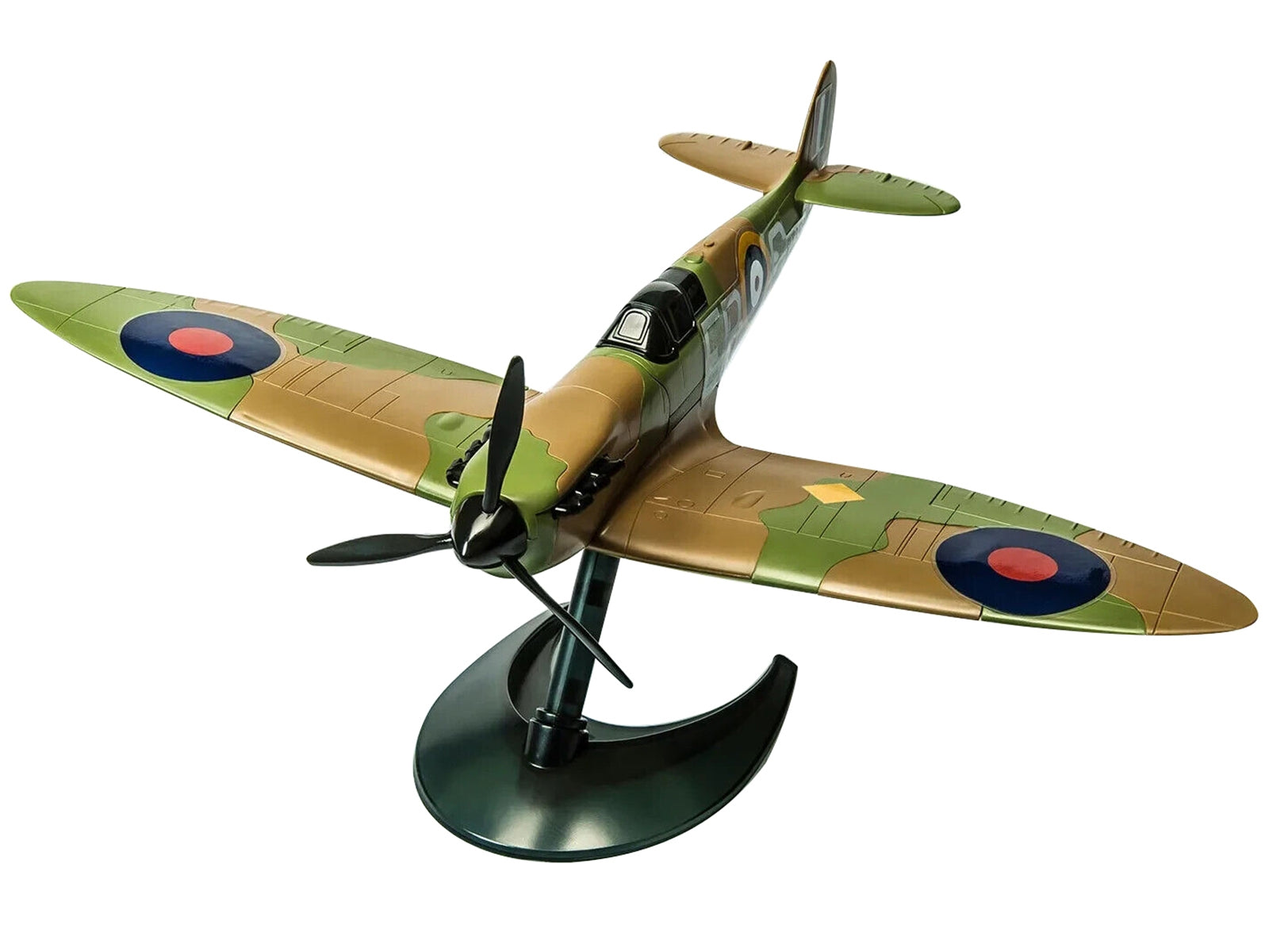 Skill 1 Model Kit Spitfire Snap Together Painted Plastic Model Airplane Kit by Airfix Quickbuild - Premium Airfix Quickbuild Snap On Models from Airfix Quickbuild - Just $37.99! Shop now at Rapidvehicles