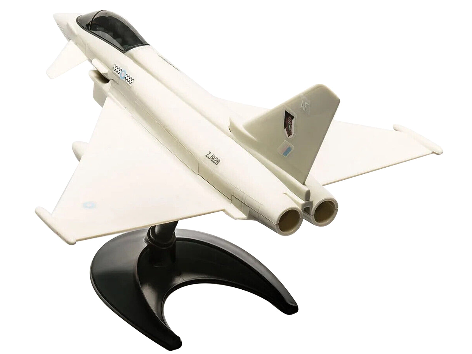 Skill 1 Model Kit Eurofighter Typhoon Snap Together Painted Plastic Model Airplane Kit by Airfix Quickbuild - Premium Airfix Quickbuild Snap On Models from Airfix Quickbuild - Just $32.99! Shop now at Rapidvehicles