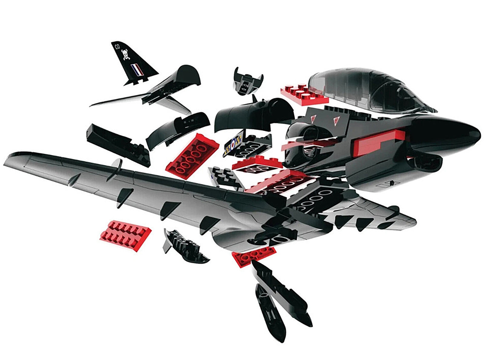 Skill 1 Model Kit BAE Hawk Painted Plastic Model Airplane Kit by Airfix Quickbuild - Premium Airfix Quickbuild Snap On Models from Airfix Quickbuild - Just $37.99! Shop now at Rapidvehicles