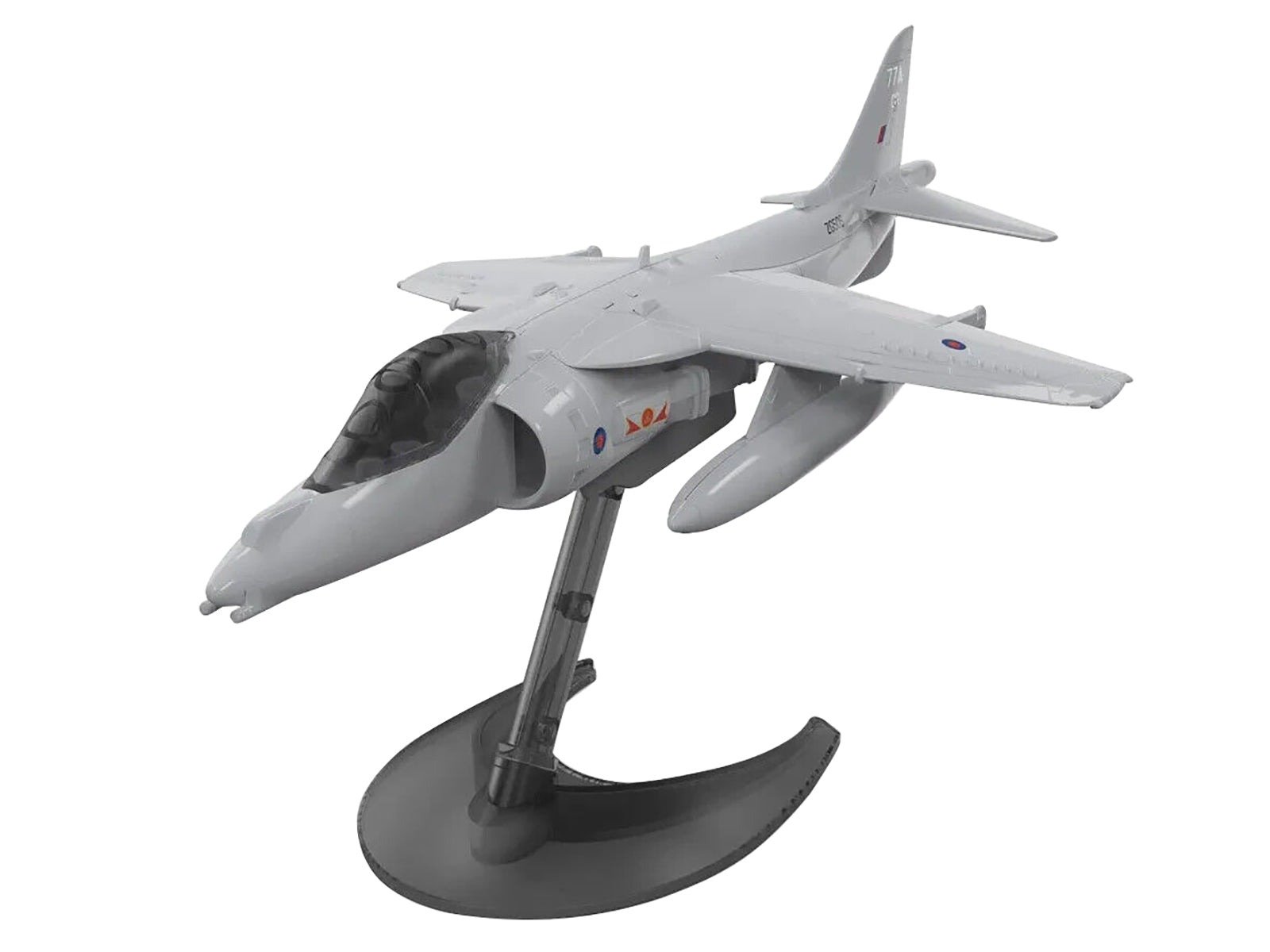 Skill 1 Model Kit Harrier Jump Jet Snap Together Painted Plastic Model Airplane Kit by Airfix Quickbuild - Premium  from Airfix Quickbuild - Just $39.99! Shop now at Rapidvehicles