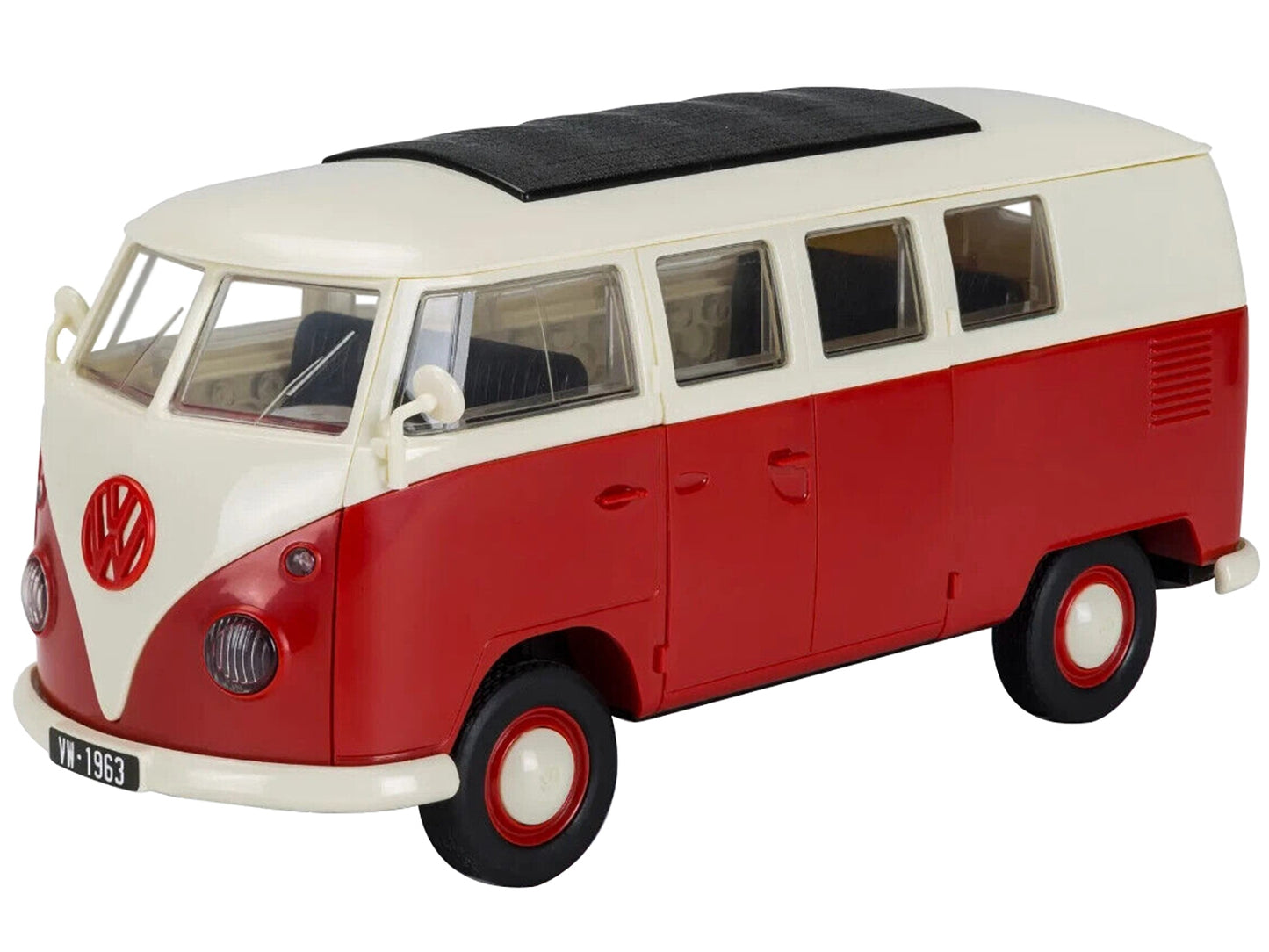 Skill 1 Model Kit Volkswagen Camper Van Red Snap Together Model by Airfix Quickbuild - Premium Model Kits(To Built) from Airfix Quickbuild - Just $53.13! Shop now at Rapidvehicles