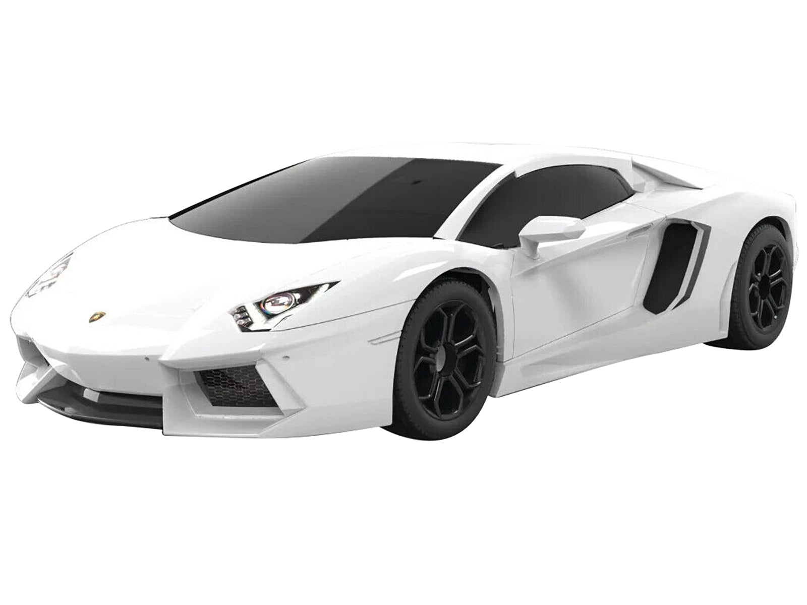 Skill 1 Model Kit Lamborghini Aventador LP 700-4 White Snap Together Model by Airfix Quickbuild - Premium  from Airfix Quickbuild - Just $32.99! Shop now at Rapidvehicles