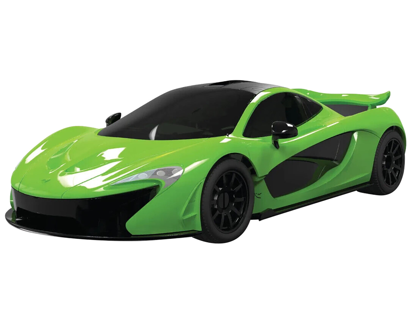 Skill 1 Model Kit Mclaren P1 Green Snap Together Model by Airfix Quickbuild - Premium  from Airfix Quickbuild - Just $32.99! Shop now at Rapidvehicles