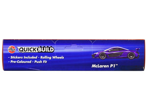 Skill 1 Model Kit McLaren P1 Purple Snap Together Painted Plastic Model Car Kit by Airfix Quickbuild - Premium  from Airfix Quickbuild - Just $32.99! Shop now at Rapidvehicles