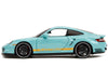 Porsche 911 Turbo (997) Light Blue with Yellow Stripes "Pink Slips" Series 1/24 Diecast Model Car by Jada - Premium Porsche Models from Jada - Just $57.18! Shop now at Rapidvehicles