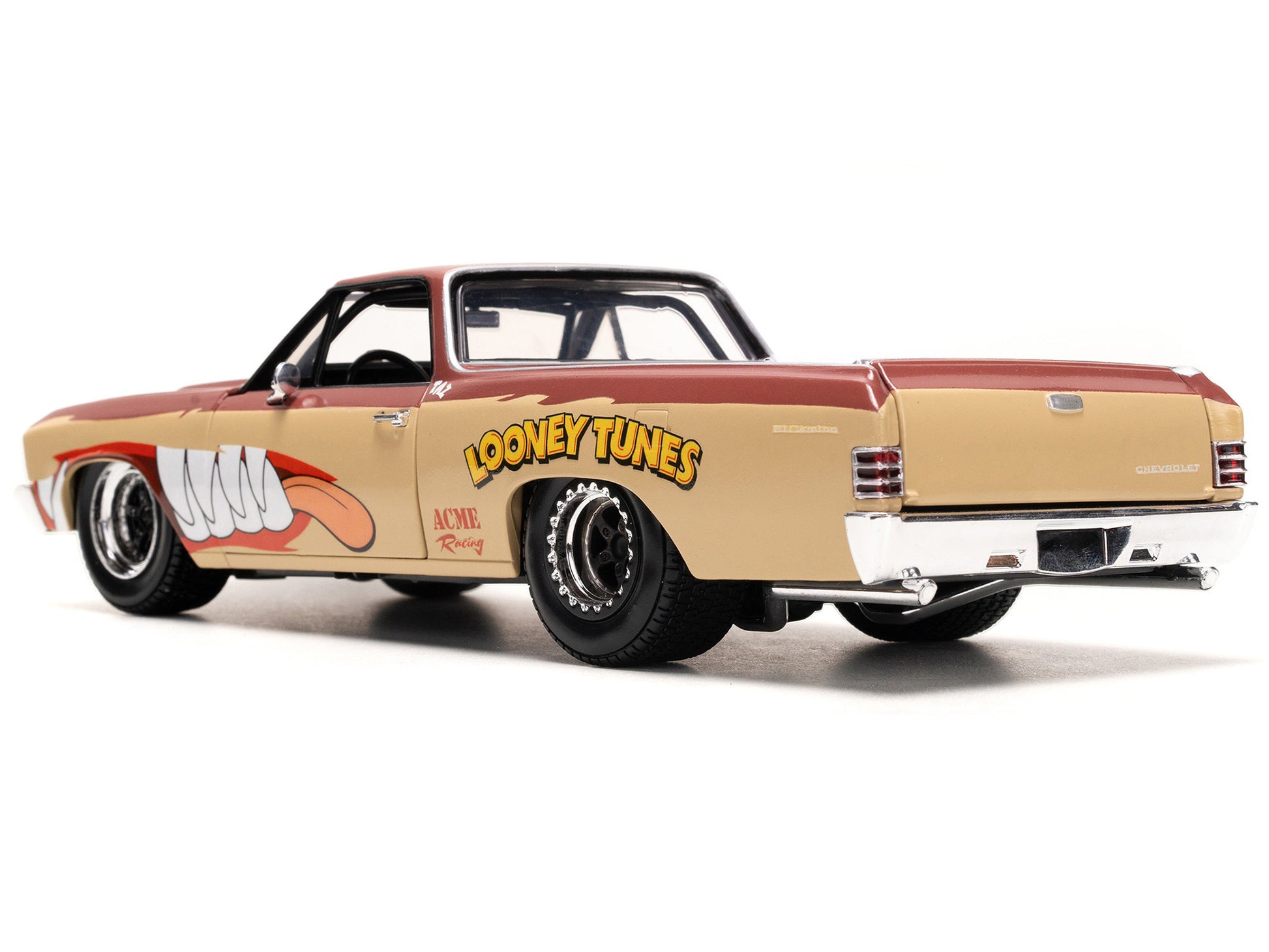 1967 Chevrolet El Camino Brown and Beige with Graphics and - Premium Movie/TV Series Models from Jada - Just $64.79! Shop now at Rapidvehicles