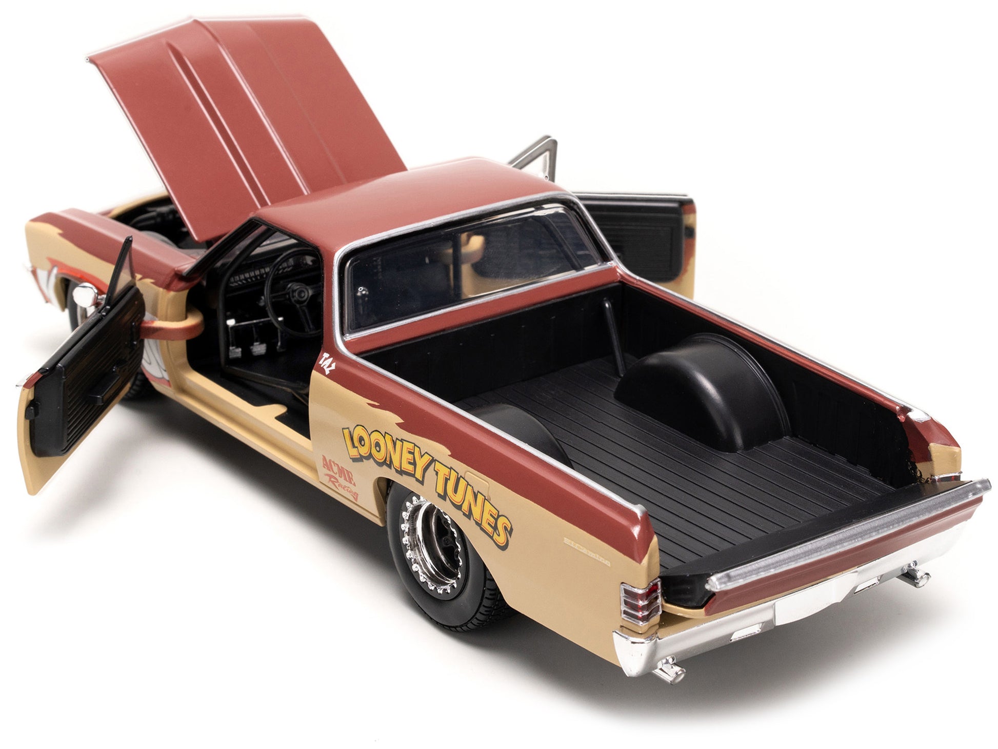 1967 Chevrolet El Camino Brown and Beige with Graphics and - Premium Movie/TV Series Models from Jada - Just $64.79! Shop now at Rapidvehicles