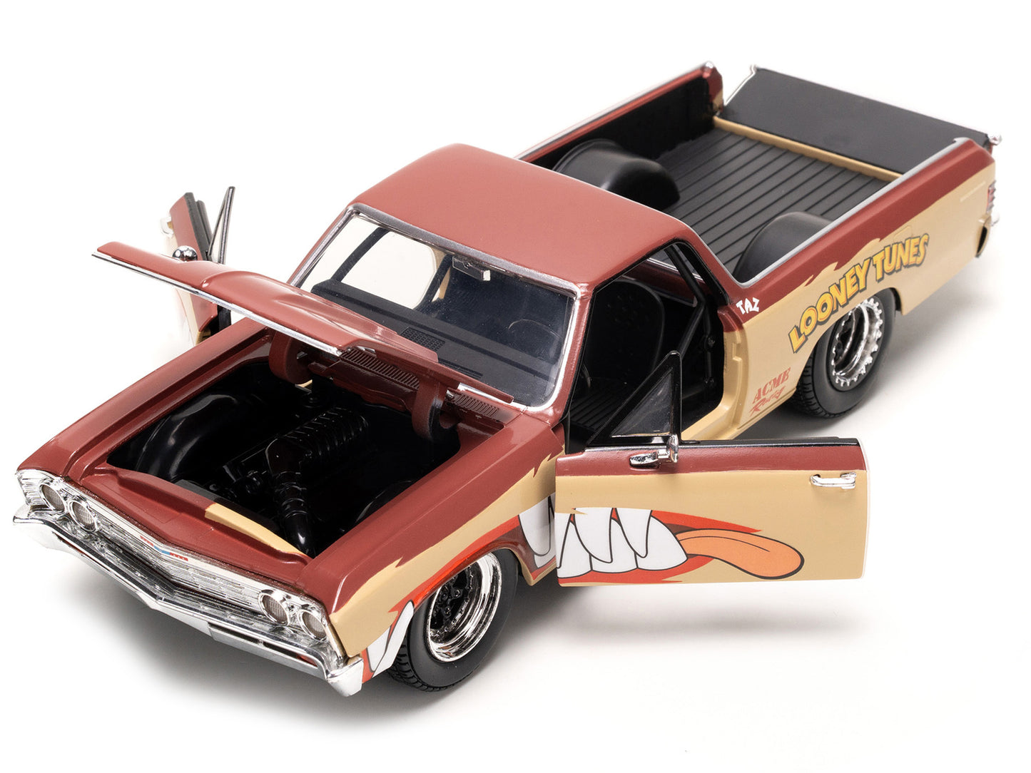 1967 Chevrolet El Camino Brown and Beige with Graphics and - Premium Movie/TV Series Models from Jada - Just $64.79! Shop now at Rapidvehicles