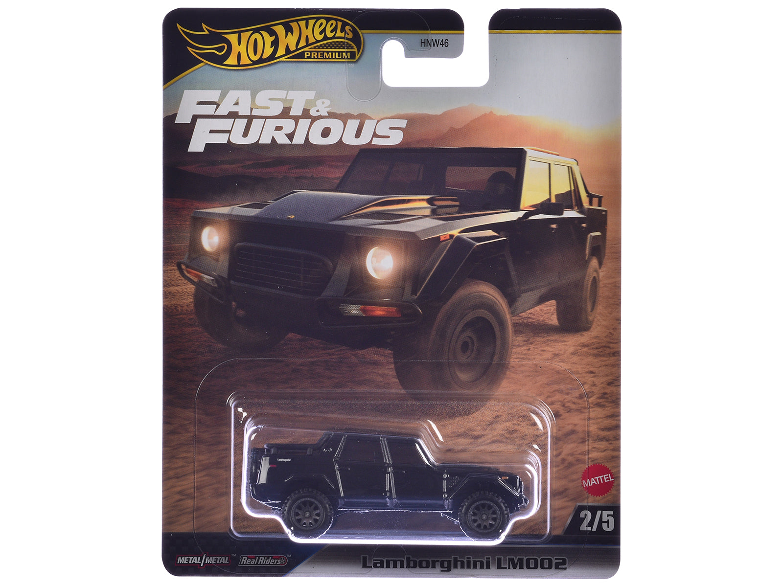 Lamborghini LM002 Black "Fast & Furious" (2009) Movie "Fast & Furious" Series Diecast Model Car by Hot Wheels free shipping USA