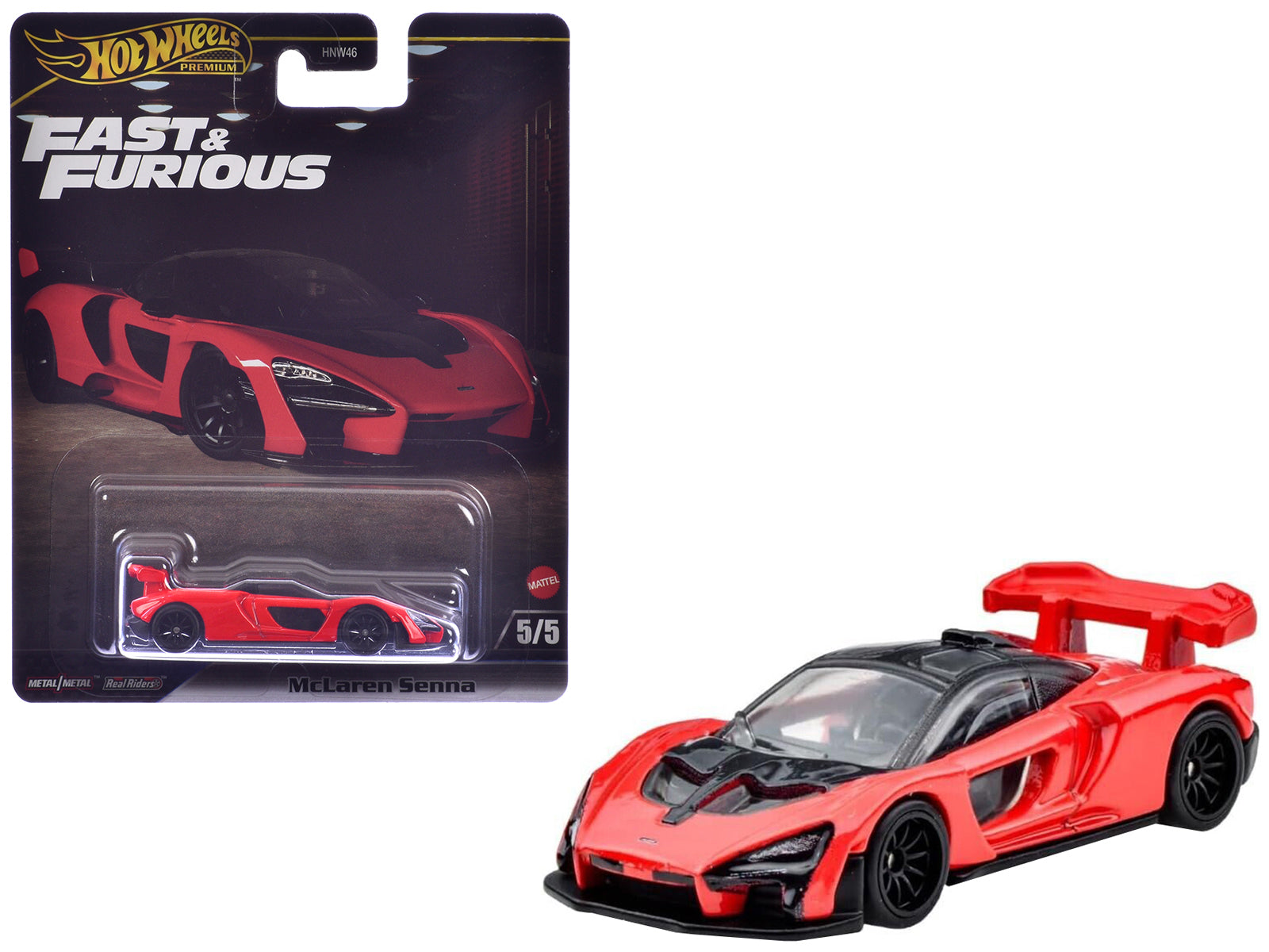 McLaren Senna Red "Fast X" (2023) Movie "Fast & Furious" Series Diecast Model Car by Hot Wheels free shipping USA