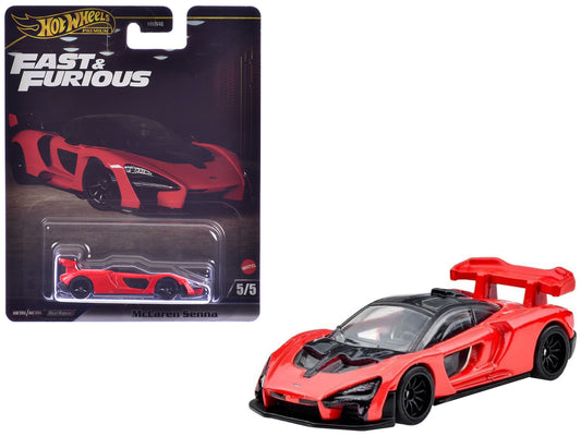 McLaren Senna Red "Fast X" (2023) Movie "Fast & Furious" Series Diecast Model Car by Hot Wheels - Use code SHOPAPP15 to get 15 percent off