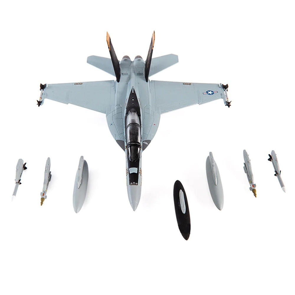 Boeing F/A-18F Super Hornet Fighter Aircraft "VFA-103 Jolly Rogers Squadron 75th Anniversary USS Abraham Lincoln" (2018) United States Navy 1/144 Diecast Model by JC Wings - Premium Boeing from JC Wings - Just $79.99! Shop now at Rapidvehicles