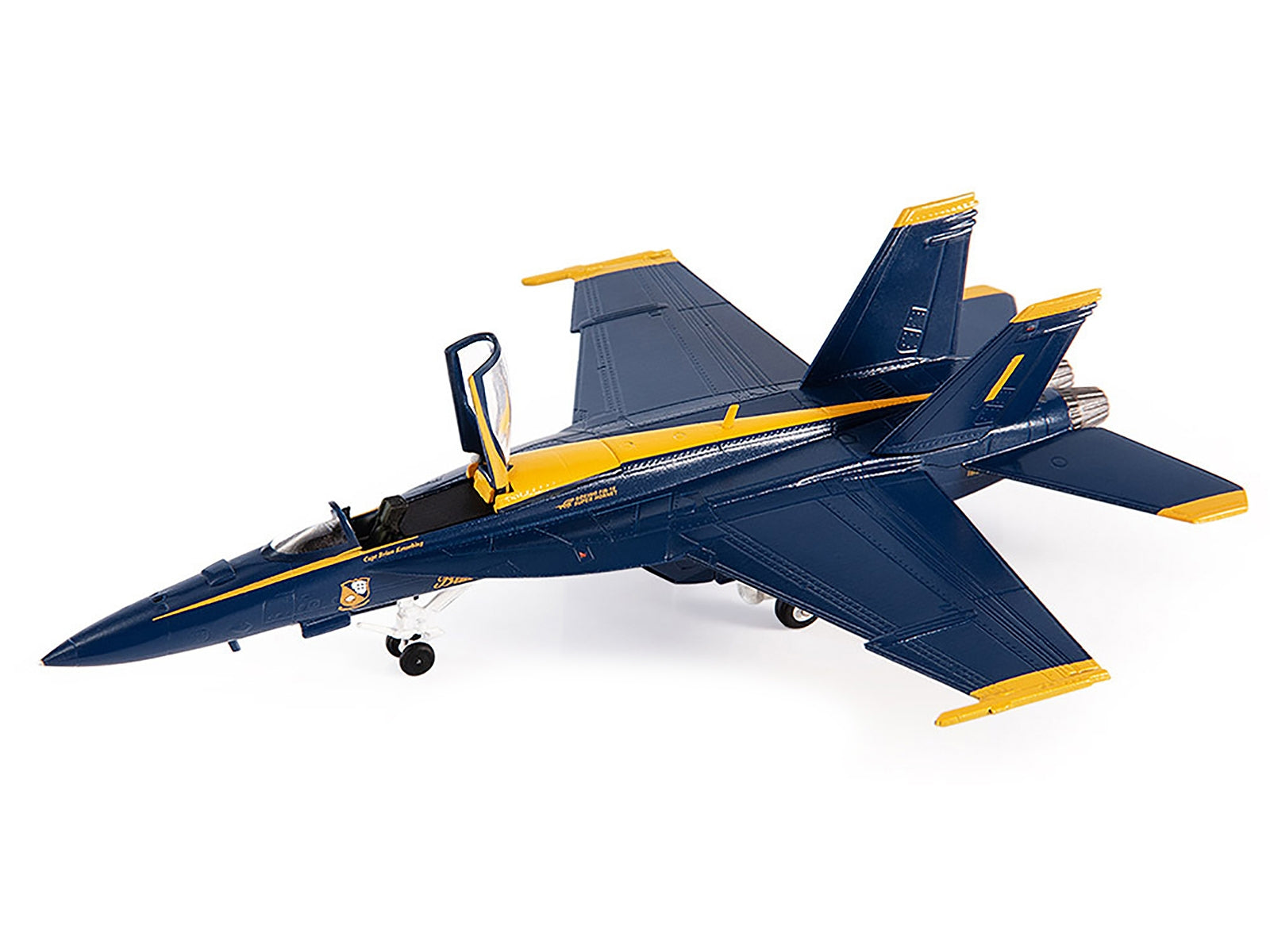 Boeing F/A-18E Super Hornet Fighter Aircraft "Blue Angels #1" (2021) United States Navy 1/144 Diecast Model by JC Wings - Premium Boeing from JC Wings - Just $84.99! Shop now at Rapidvehicles