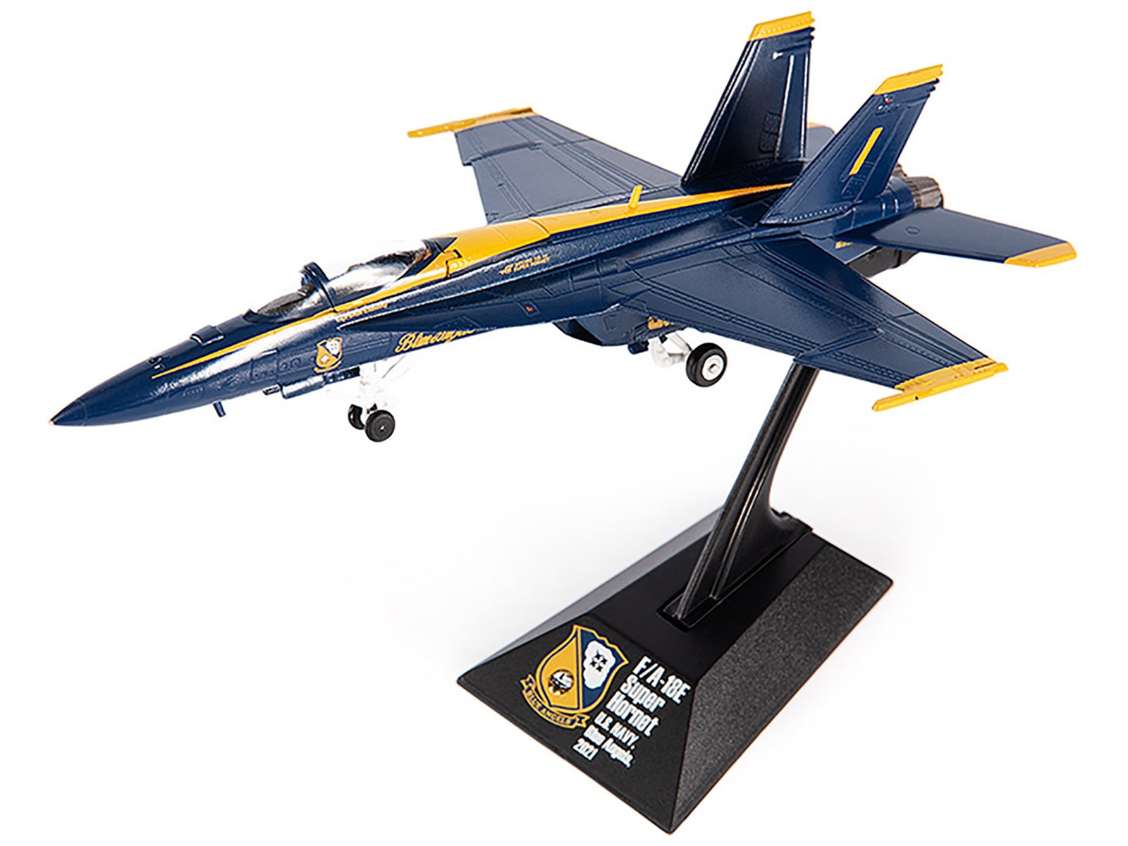 Boeing F/A-18E Super Hornet Fighter Aircraft "Blue Angels #1" (2021) United States Navy 1/144 Diecast Model by JC Wings - Premium Boeing from JC Wings - Just $84.99! Shop now at Rapidvehicles