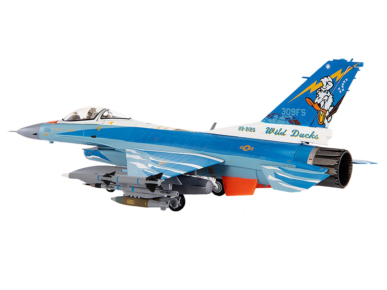 Lockheed F-16C Fighting Falcon Fighter Aircraft "309th Fighter Squadron 56th Operations Group Wild Ducks" (2022) United States Air Force 1/72 Diecast Model by JC Wings - Premium Aircrafts and War Planes from JC Wings - Just $154.99! Shop now at Rapidvehicles