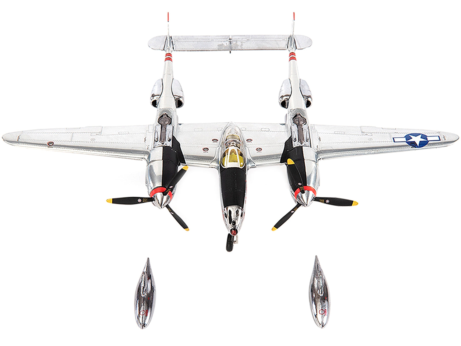 Lockheed P-38J Lightning Fighter Plane "Major Thomas McGuire U.S. - Premium Aircrafts and War Planes from JC Wings - Just $111.59! Shop now at Rapidvehicles