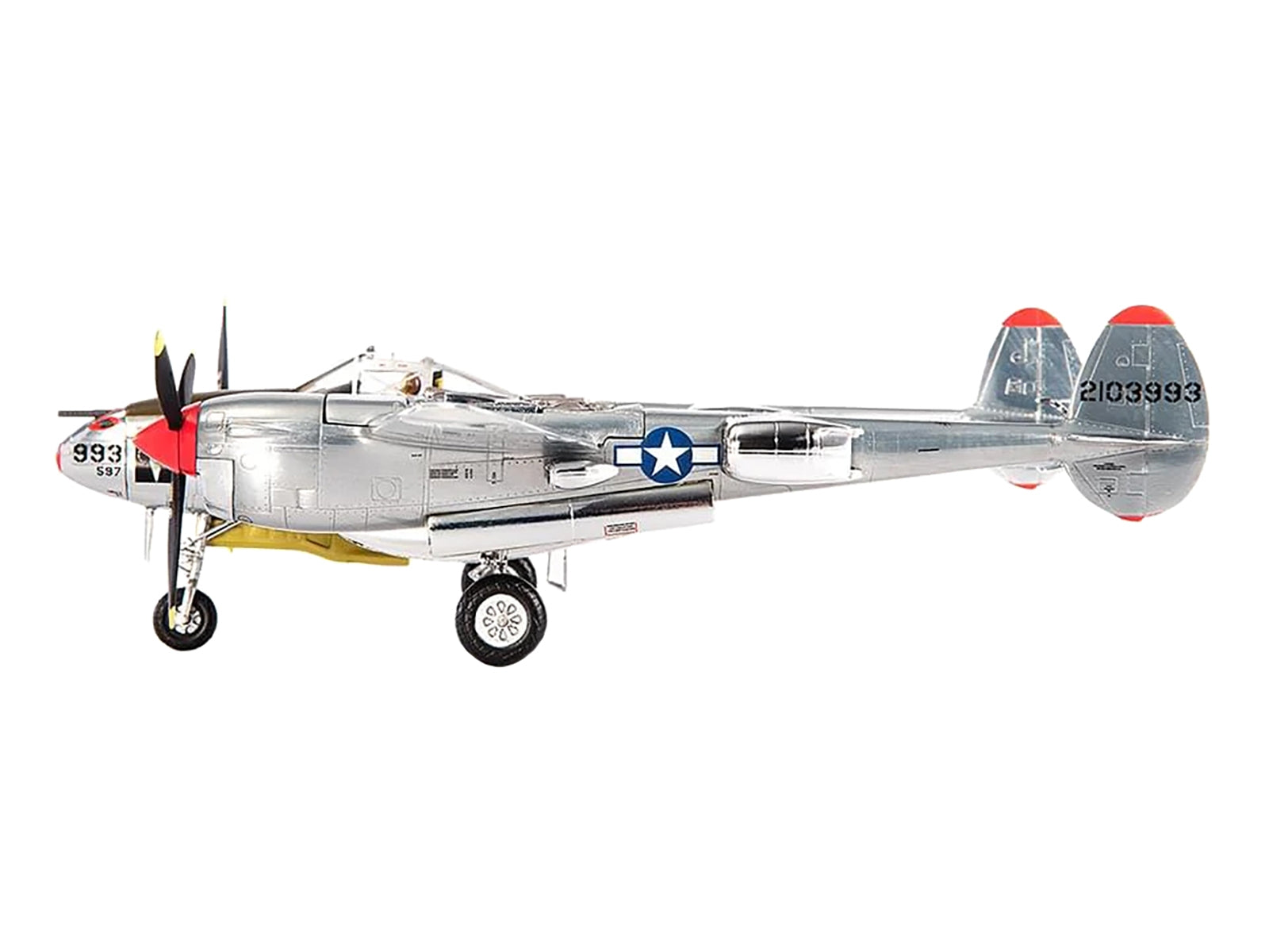 Lockheed P-38J Lightning Fighter Aircraft "Marge Captain Richard - Premium Lockheed from JC Wings - Just $143.99! Shop now at Rapidvehicles