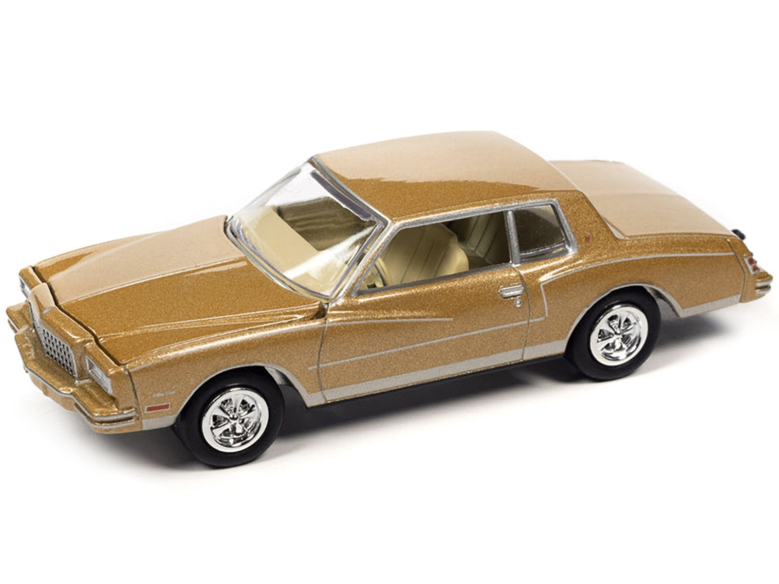 1980 Chevrolet Monte Carlo Light Camel Gold Metallic with Bass Boat and Trailer Limited Edition to 7264 pieces Worldwide "Tow & Go" Series 1/64 Diecast Model Car by Johnny Lightning - Premium 1/64 Scale Sets from Johnny Lightning - Just $45.87! Shop now at Rapidvehicles