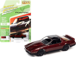 1984 Pontiac Firebird Trans Am T/A Autumn Maple Firemist Red Metallic with Black Top "Classic Gold Collection" Series Limited Edition to 7418 pieces Worldwide 1/64 Diecast Model Car by Johnny Lightning - Premium Pontiac Models from Johnny Lightning - Just $23.99! Shop now at Rapidvehicles