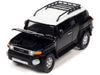 2007 Toyota FJ Cruiser Black Diamond with White Top and Roofrack "Classic Gold Collection" Series Limited Edition 1/64 Diecast Model Car by Johnny Lightning - Premium Toyota Models from Johnny Lightning - Just $25.07! Shop now at Rapidvehicles