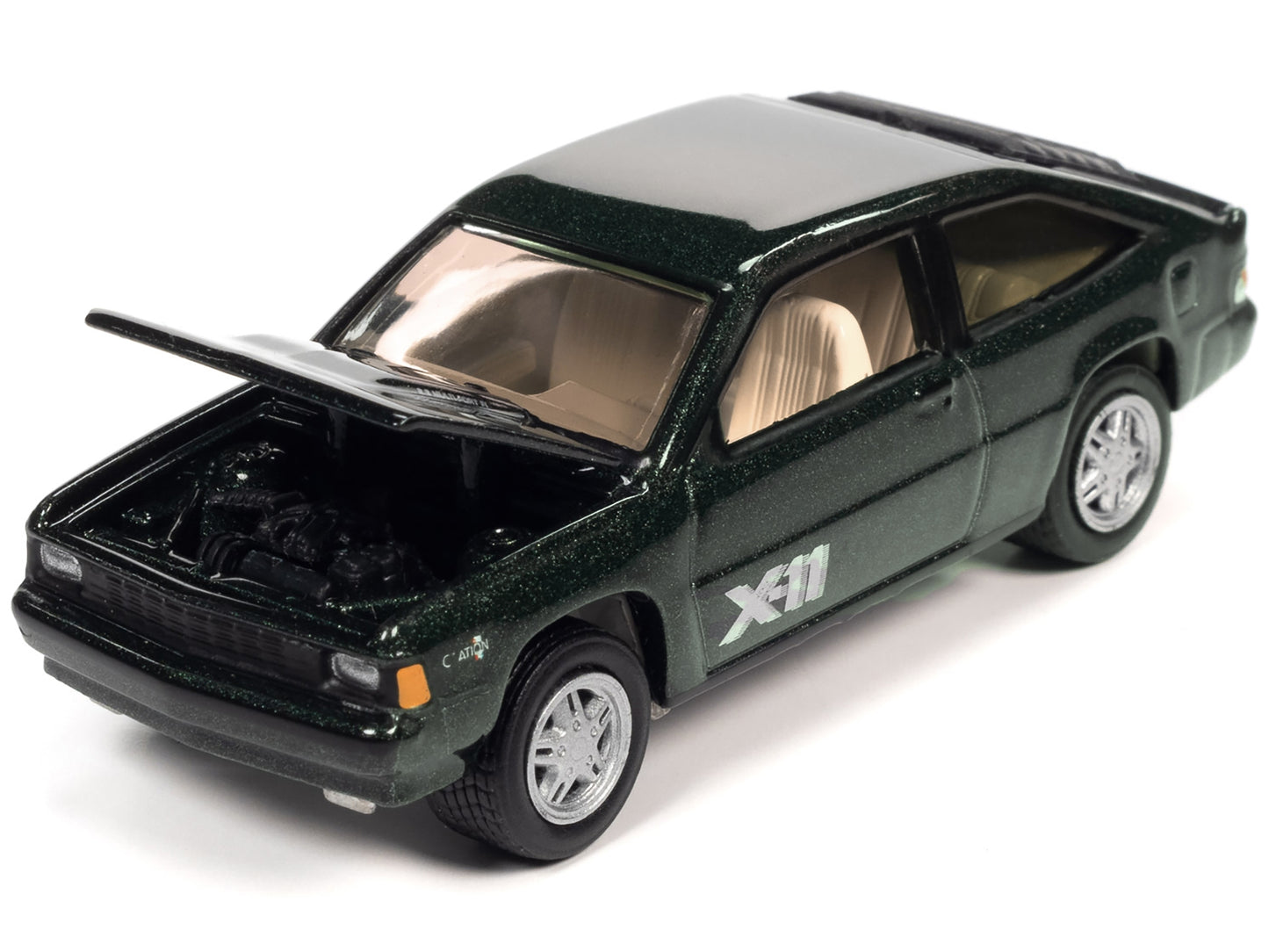 1981 Chevrolet Citation X-11 Dark Green Metallic "Classic Gold - Premium Chevrolet Models from Johnny Lightning - Just $20.73! Shop now at Rapidvehicles