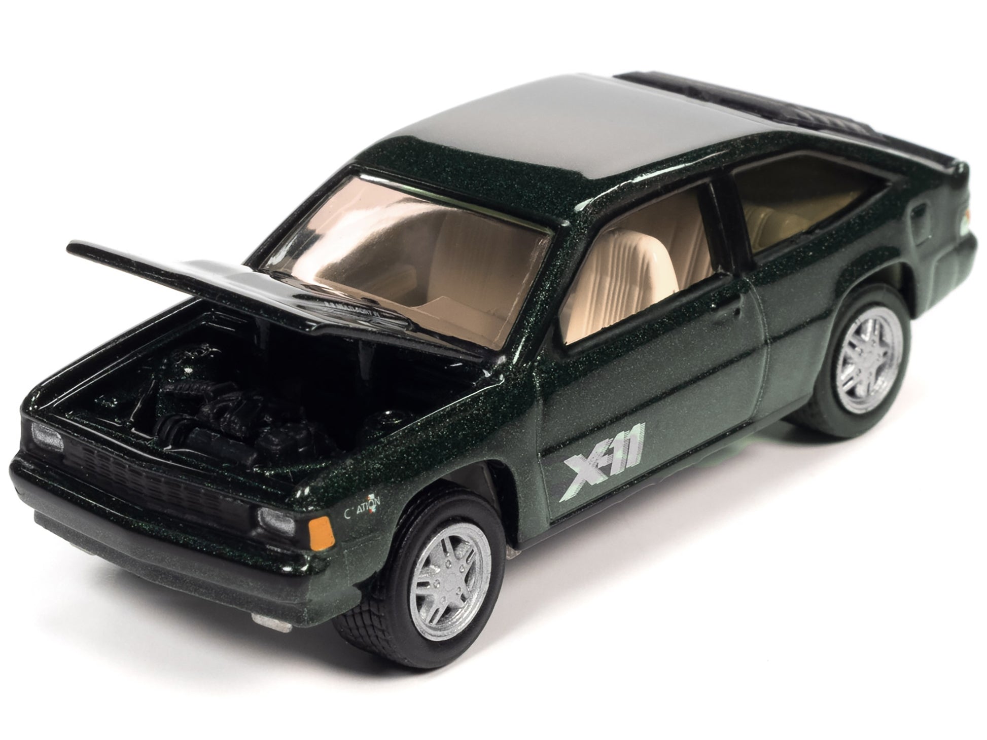 1981 Chevrolet Citation X-11 Dark Green Metallic "Classic Gold - Premium Chevrolet Models from Johnny Lightning - Just $20.73! Shop now at Rapidvehicles