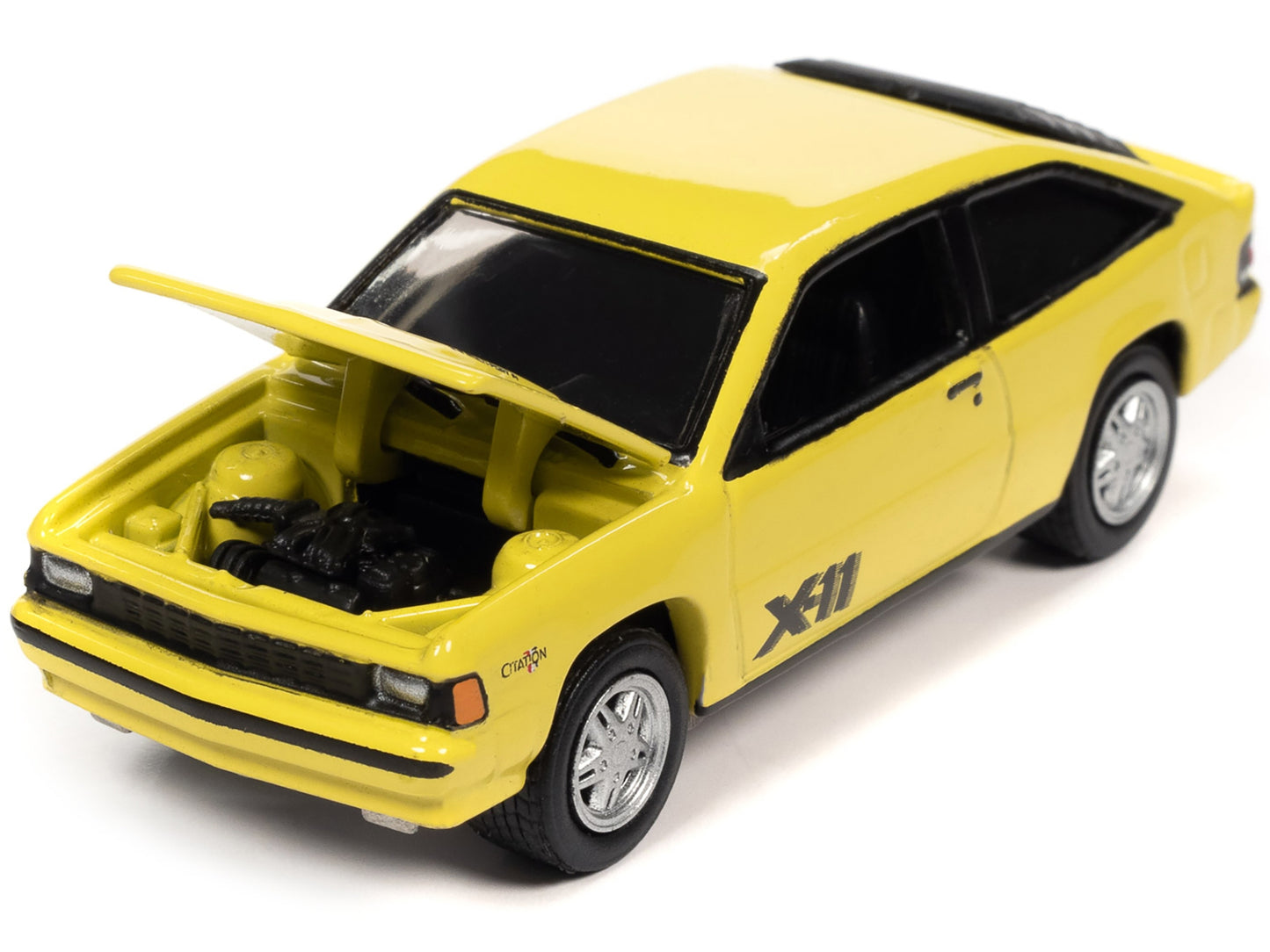 1981 Chevrolet Citation X-11 Bright Yellow "Classic Gold - Premium Chevrolet Models from Johnny Lightning - Just $27.89! Shop now at Rapidvehicles