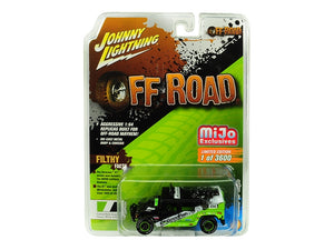 Hummer H1 Wagon #1014 Black and Green "BFGoodrich" "Off Road" Limited Edition to 3600 pieces Worldwide 1/64 Diecast Model Car by Johnny Lightning - Premium Hummer Models from Johnny Lightning - Just $28.30! Shop now at Rapidvehicles