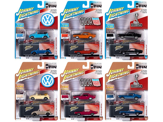 Johnny Lightning Collector's Tin 2020 Set of 6 Cars Release 3 - Premium 1/64 Scale Sets from Johnny Lightning - Just $92.99! Shop now at Rapidvehicles