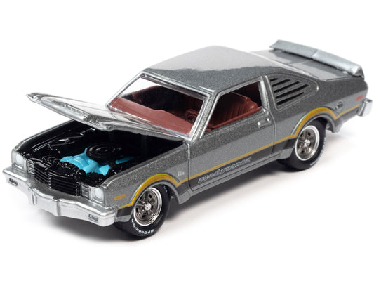 1976 Plymouth Volare Road Runner Silver Cloud Metallic with - Premium Plymouth Models from Johnny Lightning - Just $25.07! Shop now at Rapidvehicles