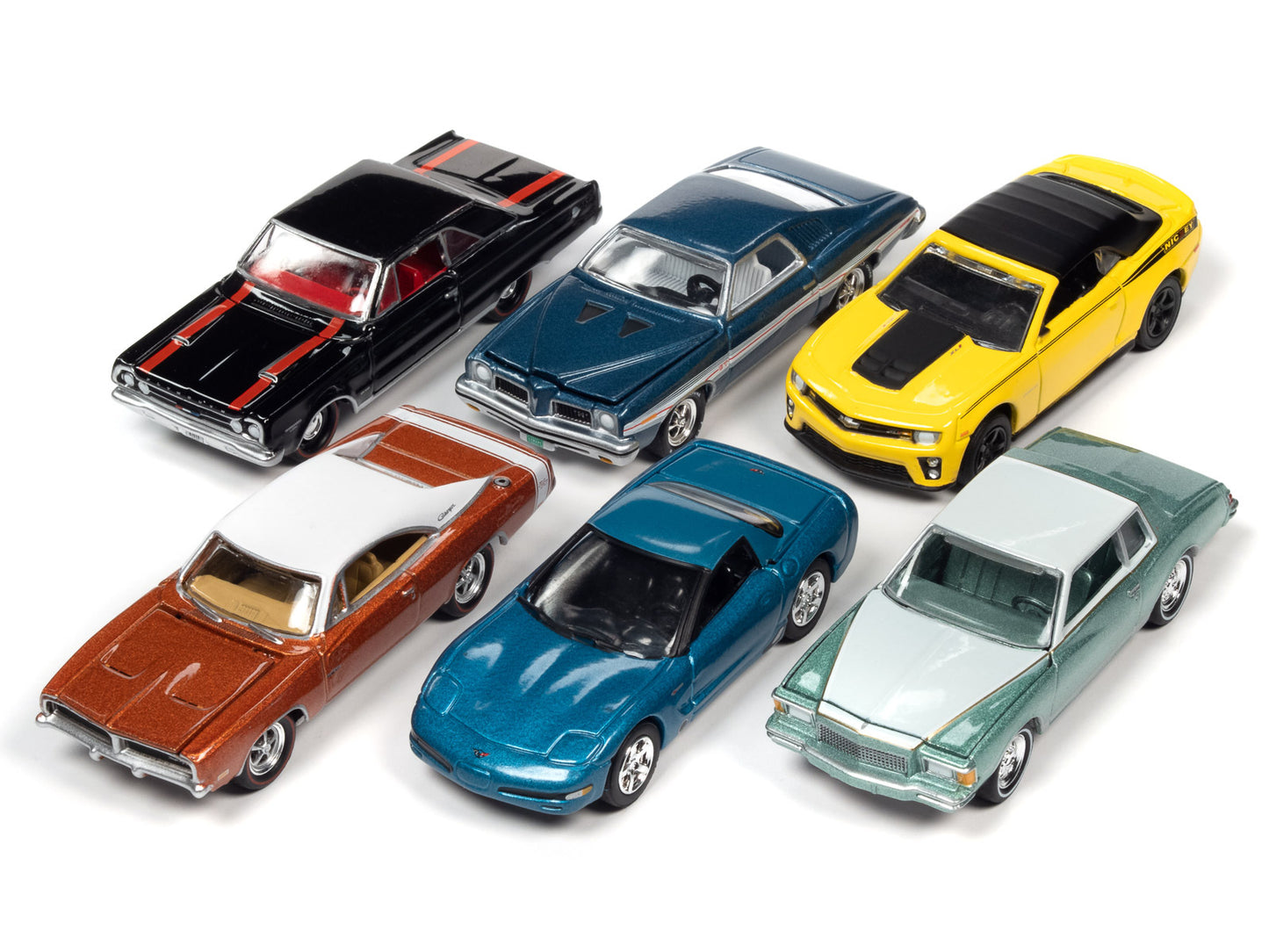 "Muscle Cars USA" 2022 Set B of 6 pieces Release 2 1/64 Diecast