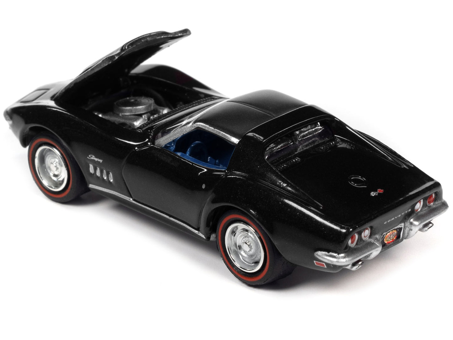 1969 Chevrolet Corvette 427 Tuxedo Black with Blue Interior