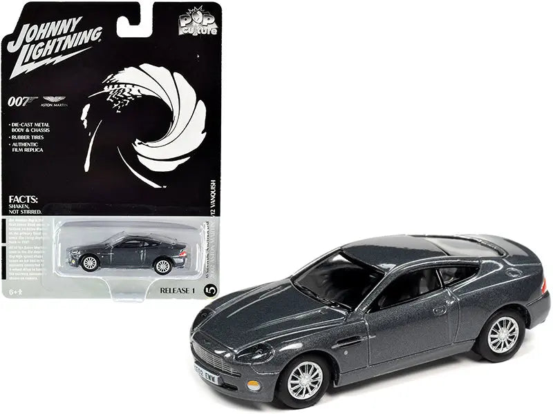 2002 Aston Martin V12 Vanquish Gray Metallic (James Bond 007) \Die 