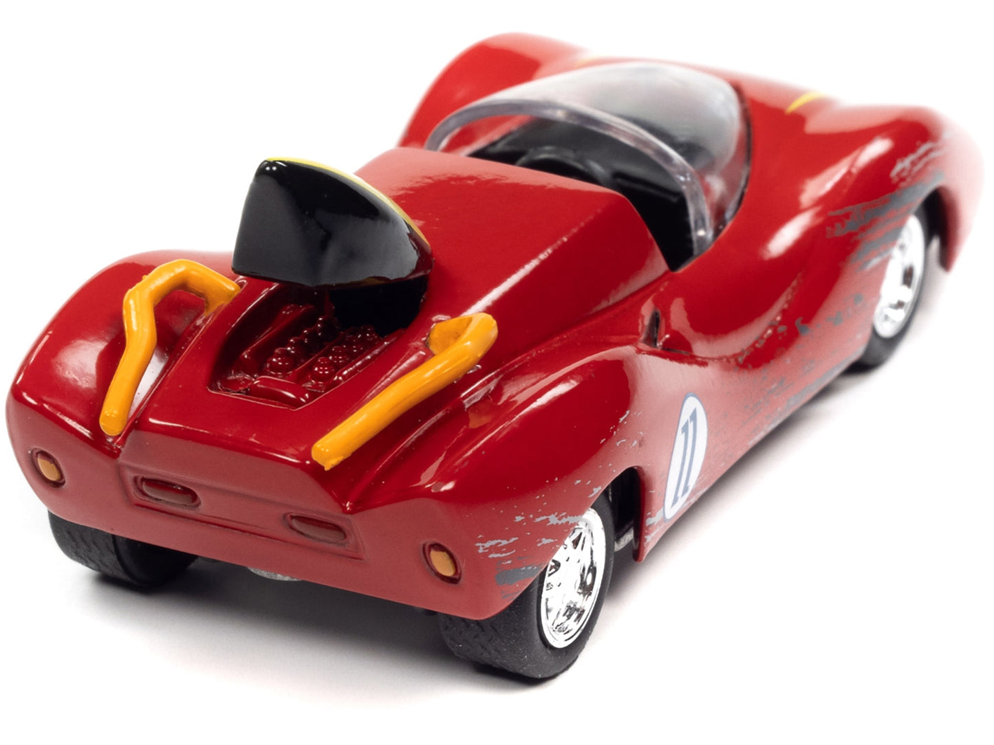 Captain Terror's Car #11 Red (Raced Version) "Speed Racer" (1967) - Premium Movie/TV Series Models from Johnny Lightning - Just $32.99! Shop now at Rapidvehicles