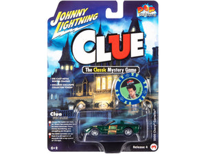 2000 Chevrolet Corvette Convertible Green Metallic (Mr. Green) with Poker Chip Collector's Token "Modern Clue" "Pop Culture" 2022 Release 4 1/64 Diecast Model Car by Johnny Lightning - Premium Corvette Models from Johnny Lightning - Just $26.68! Shop now at Rapidvehicles